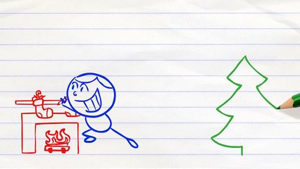 Stranded on a Desert Island! in “Cast Awry” Pencilmation Cartoons