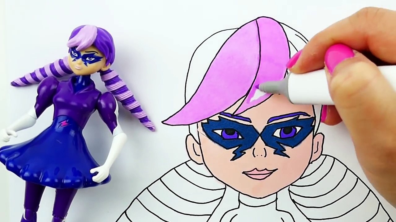 Miraculous Ladybug Coloring Book Pages Stormy Weather | Evies Toy House