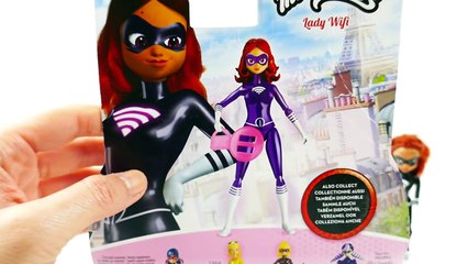 Download Video: Miraculous Ladybug Villains Lady WiFi Action Figure Doll Unboxing #LadyWiFi | Evies Toy House