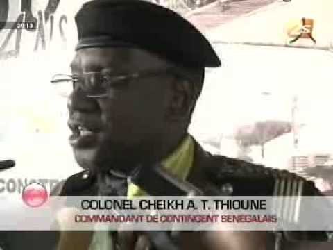 Soldats Sénégalais Envoyés en Guinée Bissau - 22 Mai 2012