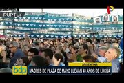 Argentina: “Madres de Plaza de Mayo” conmemoraron los 40 años de lucha por los desaparecidos