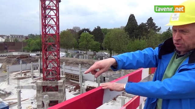 Lumière sur les Bastions à Tournai