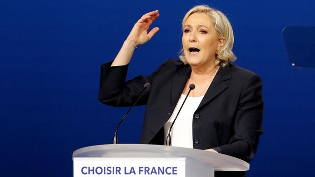 Για λογοκλοπή κατηγορείται η Μαρίν Λε Πεν