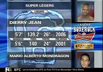 Dierry Jean vs Mario Alberto Mondragon (19-03-2007) Full Fight
