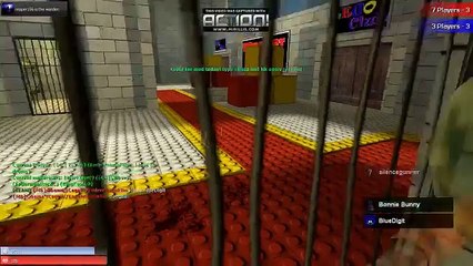 Garry's Mod: Prison #7, A Cop Died of Taking a Crap?