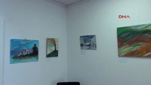 Almanya'da Yaşayan Mesut Aydoğdu Üçüncü Resim Sergisini Açtı