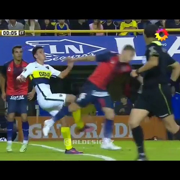 What a debut for 18 year old, @gonmaroni. He started for @bocajrsoficial as they beat Arsenal 3-0 in the iconic Bomboner