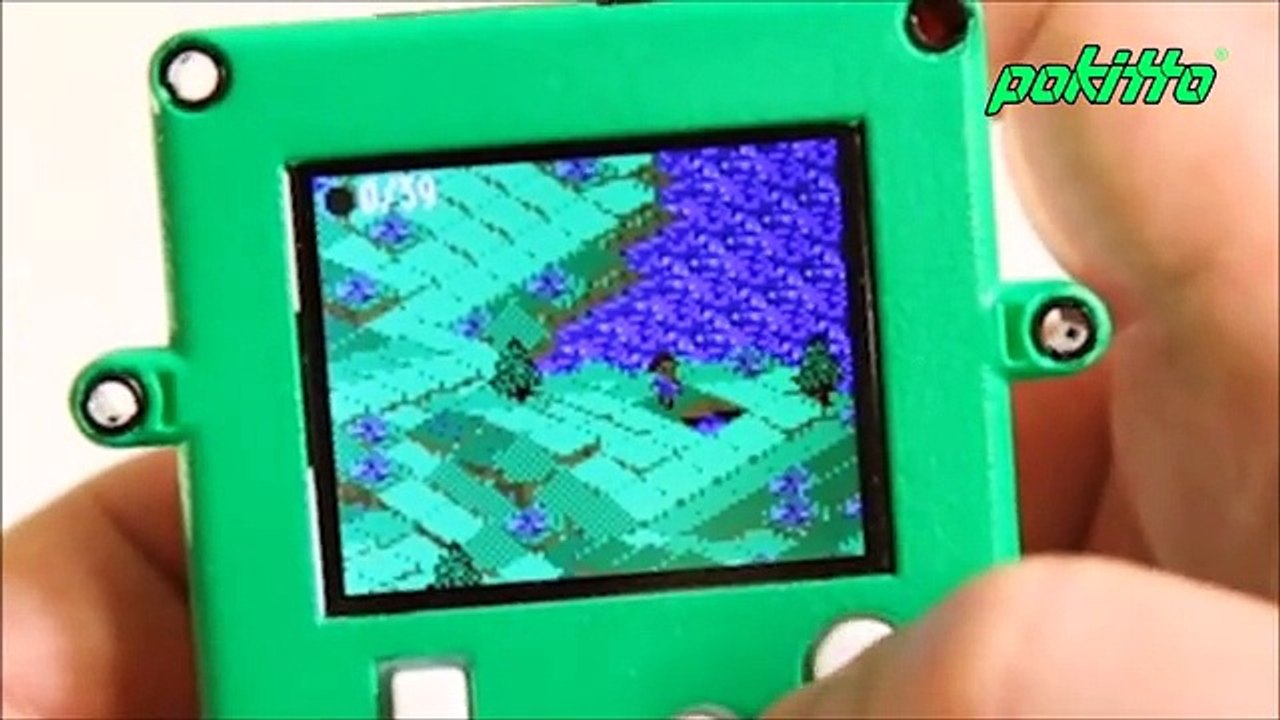 Pokitto, la consola retro portátil para aprende...