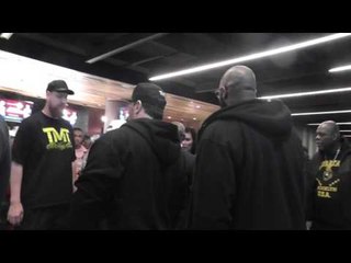 Floyd Mayweather Whoops Conor McGregor With One Hand Tied Behind His Back EsNews Boxing