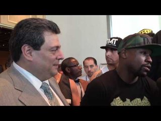 Floyd Mayweather - I AM NOT HERE TO TALK ABOUT ME! WAITING FOR NEXT SUPERSTAR