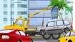 Мультфильм про Смелые Гоночные Машины и Монстр Трак Гонки в Городке 2D Мультик для детей