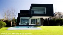 20 Dark and Modern Black Houses-AraQ2Q