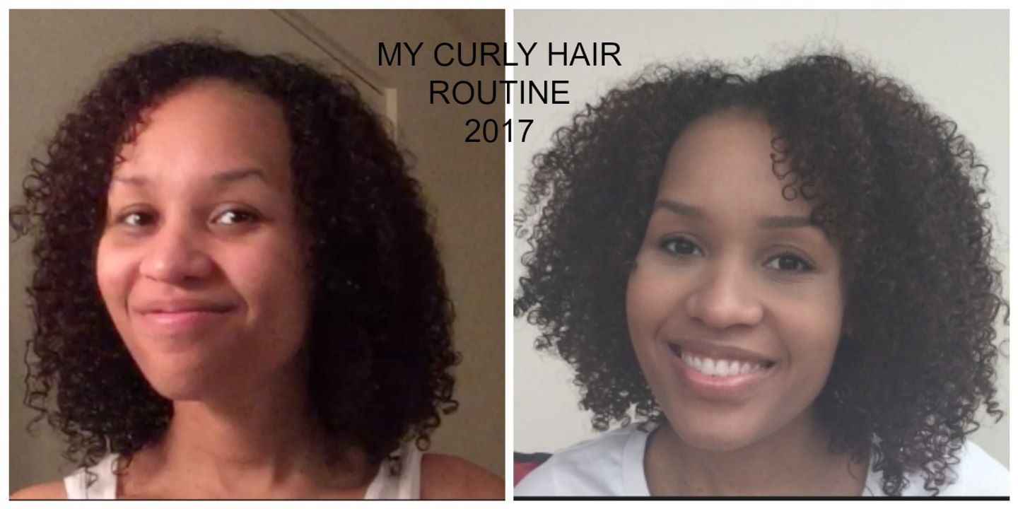 MY CURLY HAIR ROUTINE 2017
