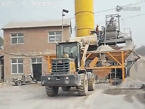 Tout se passe bien sur ce chantier Chinois...