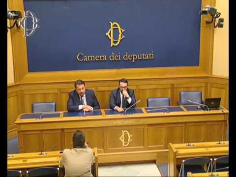 Roma - Politica estera - Conferenza stampa di Gianluca Pini (02.05.17)