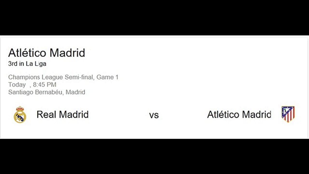مباراة ريال مدريد وأتلتيكو مدريد اليوم بث مباشر 2-5-2017