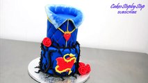 EVIE Disney Descendants Cake How To Make  by Cakes StepbyStep-ZWnuSdC