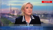 Le Pen assume 