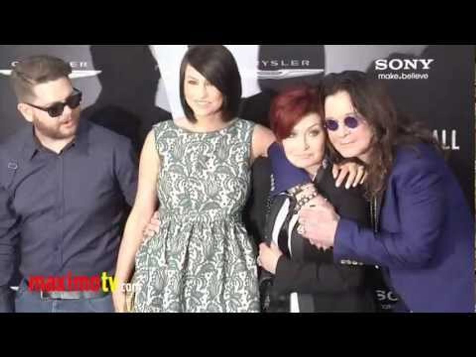 Ozzy Osbourne, Sharon Osbourne, Jack Osbourne "Total Recall" Premiere ARRIVALS