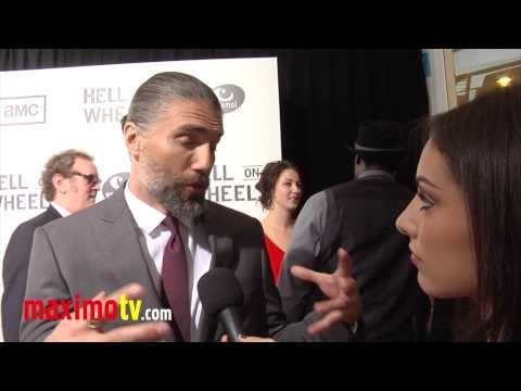 Anson Mount Interview at Hell On Wheels Season 2 Premiere Screening Arrivals