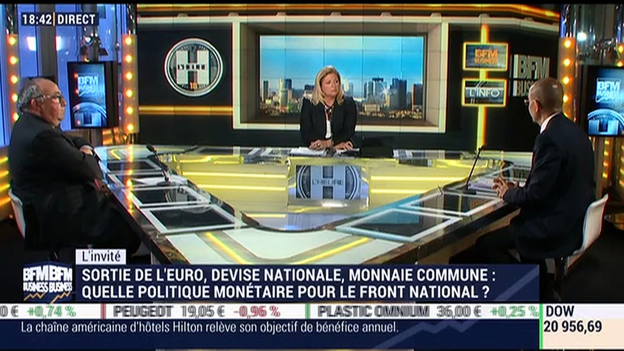 Sortie de l'euro, devise nationale, monnaie commune: Quelle politique monétaire pour le Front national ? - 02/05
