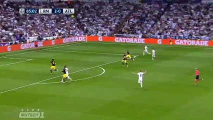 Troisième but Ronaldo Real Madrid 3-0 Atlético Madrid 02.05.2017