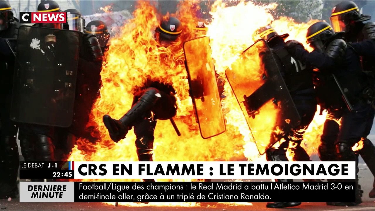 CRS en feu : "Depuis un an avec la loi travail, ces individus viennent de plus en plus souvent"