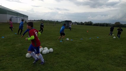 U13 : Grosse séance ce soir !!