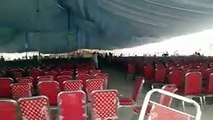 PM Nawaz Sharif Addressing Empty Chairs in Layyah