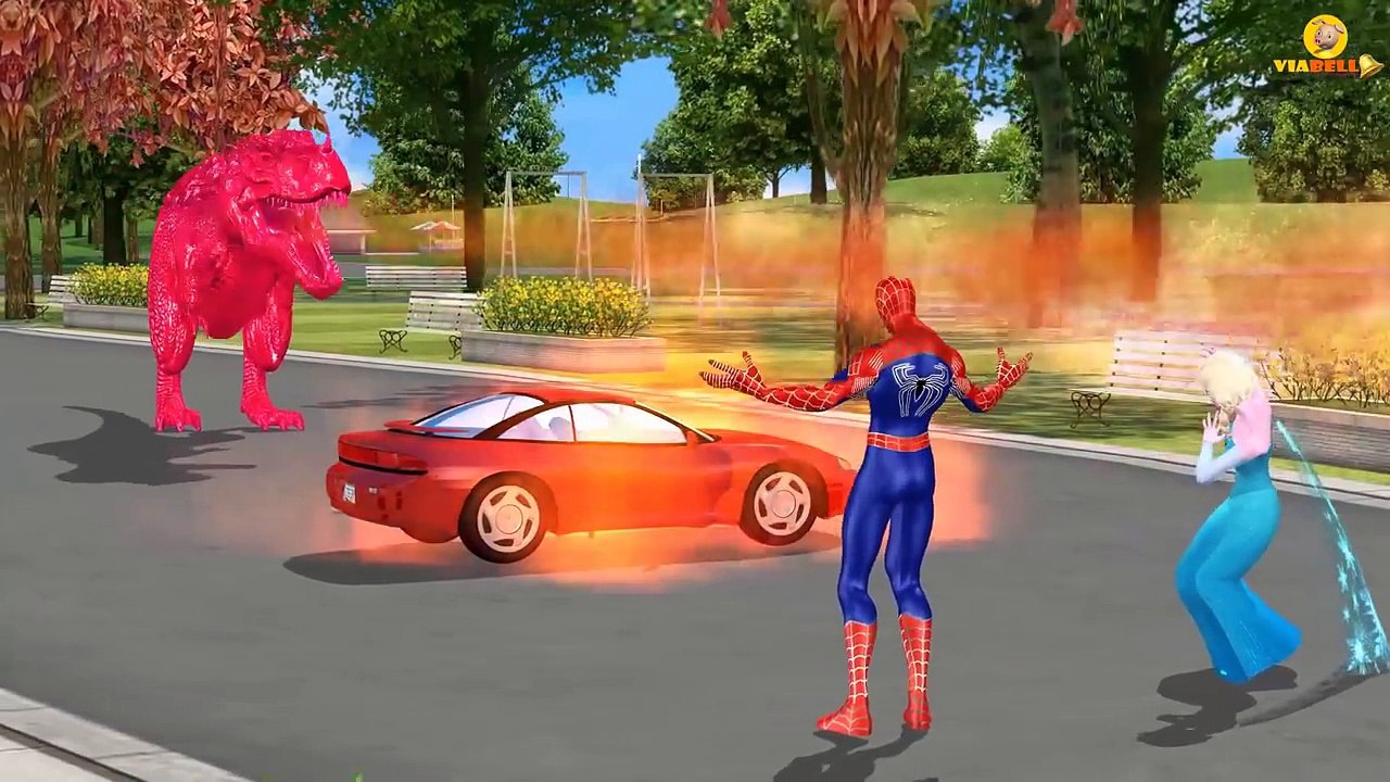 Spiderman Vs joker Venom Finger Family Nursery Rhymes with Colors Dinosaurs Animals for Children