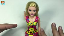 Barbie Dönüşümü Barbie Saç Yapımı ve Kıyafet Giydirme Oyuncak Yap