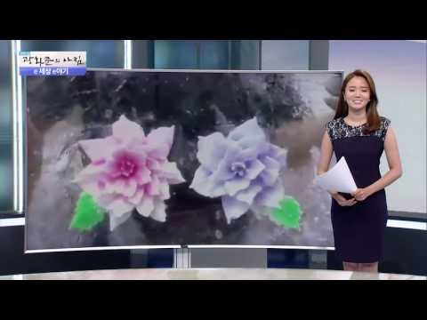 환상의 얼음 예술! 얼음 꽃을 피우다! [광화문의 아침] 285회 20160729