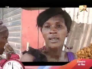 Vendeuse de Beignets à Ciel Ouvert - Camera de Rue - Good Morning - 21 Mai 2012