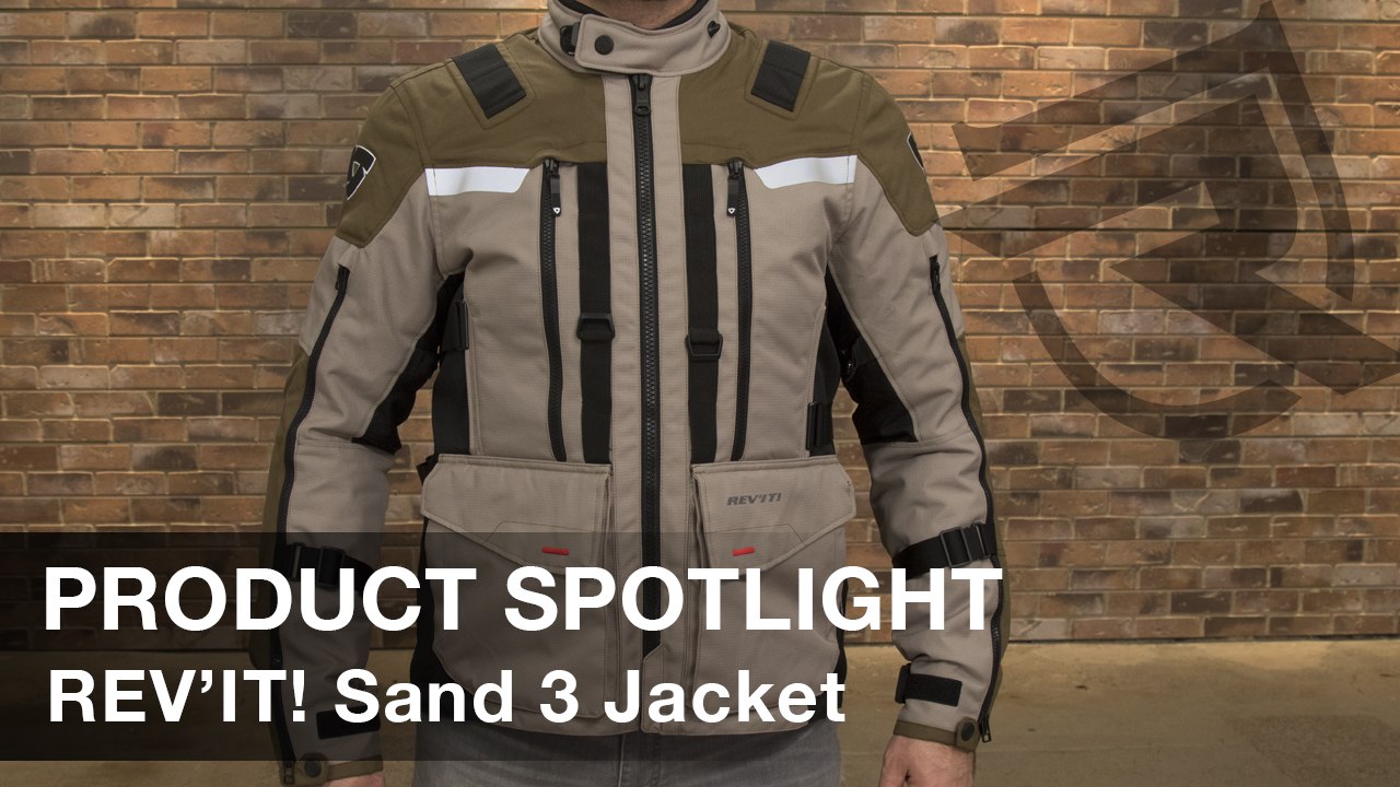 REV'IT! Sand 3 Motorcycle Jacket Product Spotlight Video | Riders Domain