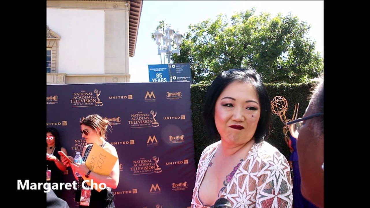 Margaret Cho of Fashion Police at 2017 Daytime Emmy Awards