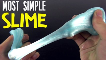 Most Simple SLIME in the World using 2 INGREDIENTS only!