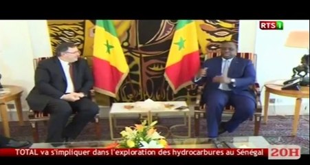 Le PDG de Total ravi de s'impliquer dans le pétrole et les gaz au Sénégal