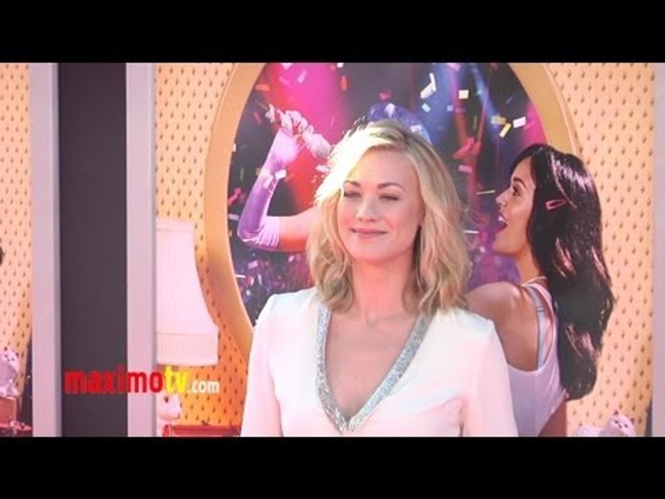 Yvonne Strahovski at Katy Perry: Part of Me PREMIERE Pink Carpet Arrivals