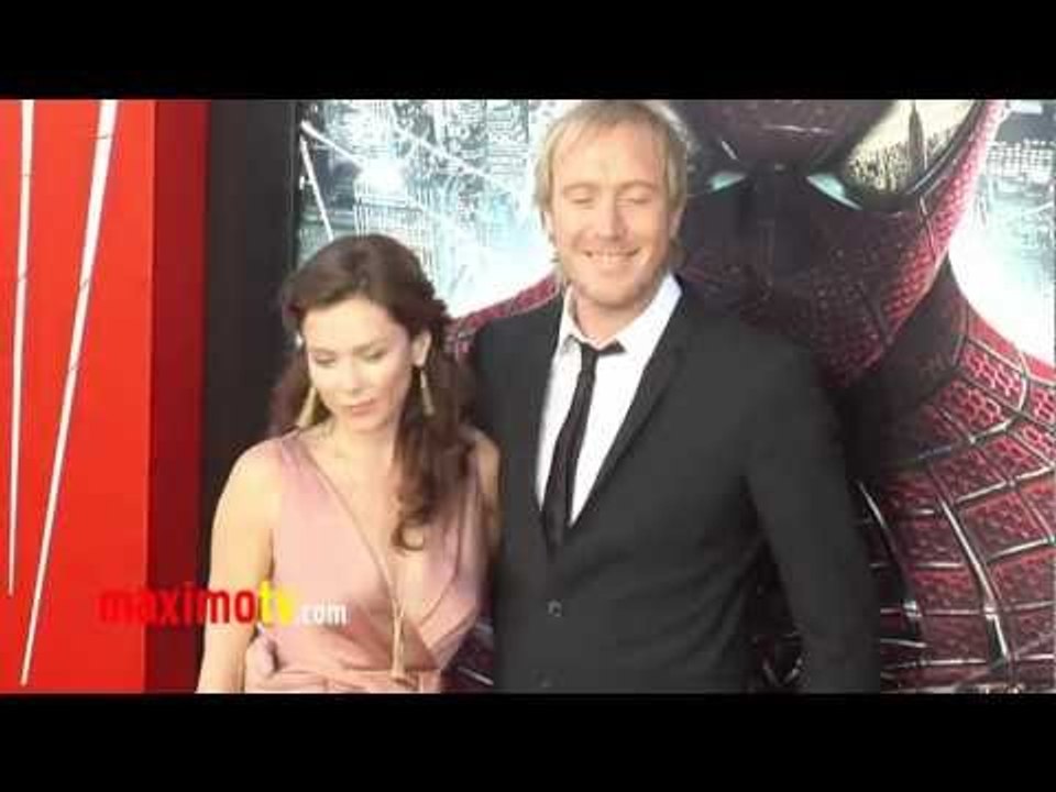Rhys Ifans and Anna Friel "The Amazing Spider-Man" World Premiere ARRIVALS