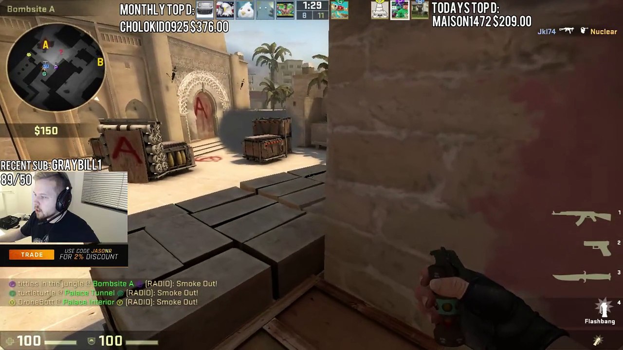 CSGO: jasonR FAILS