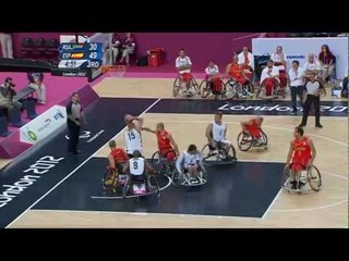 Wheelchair Basketball - Men's - RSA versus ESP - London 2012 Paralympic Games