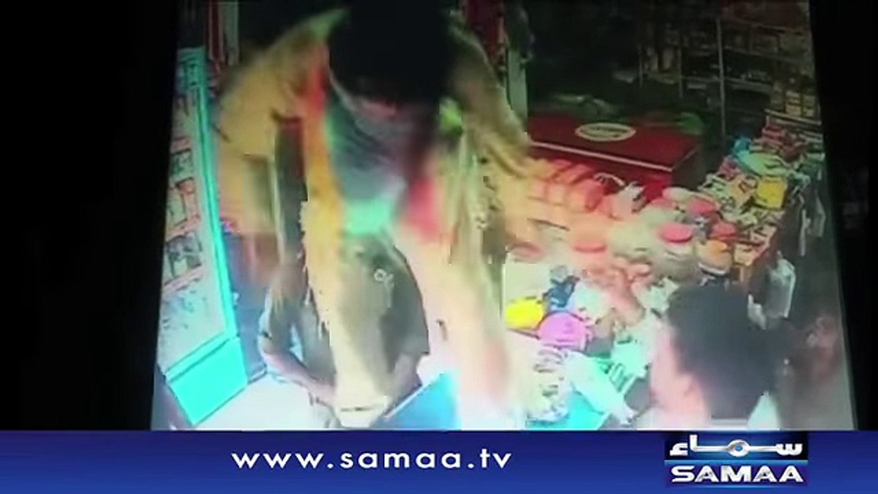 Multan Robbery - CCTV footage.