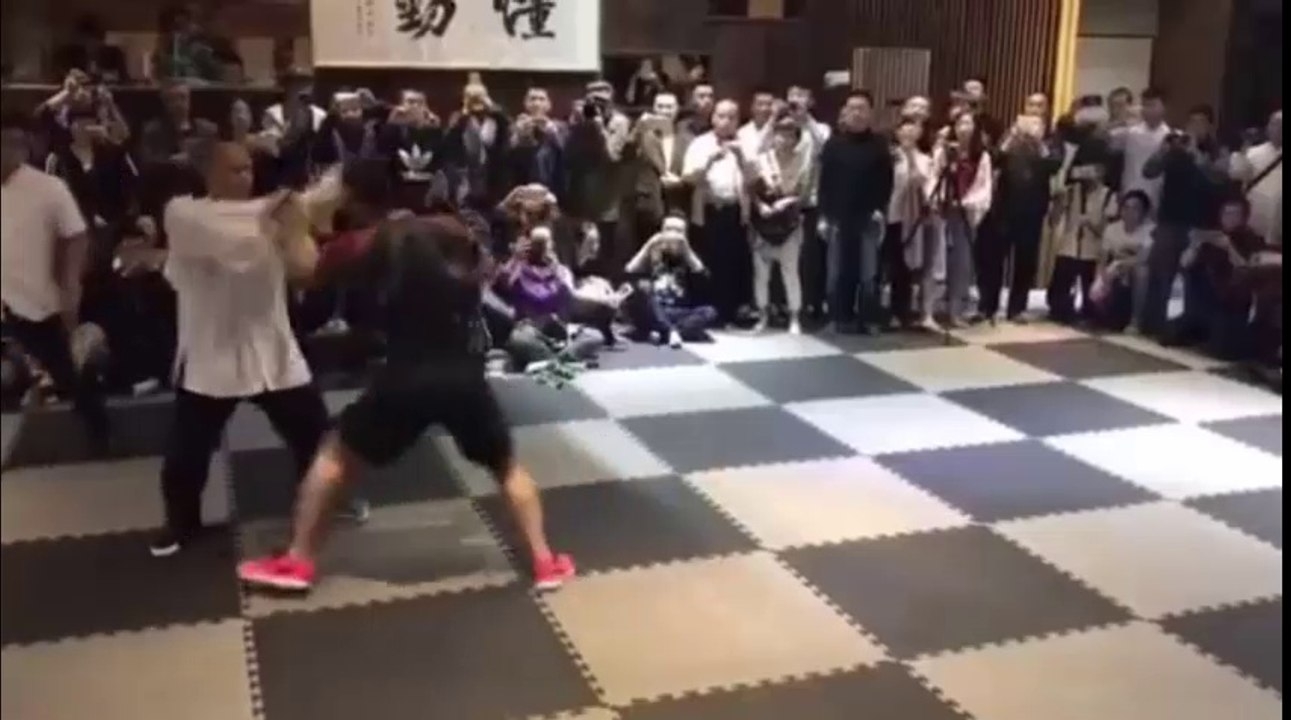 Mestre de kung Fu DESAFIA lutador de MMA