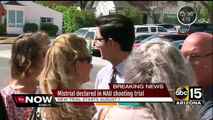 Judge declares mistrial in NAU shooting case