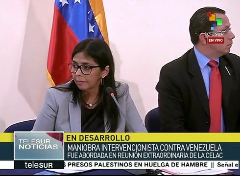 Rodríguez: Agradecemos a los pueblos de la región su apoyo a Venezuela