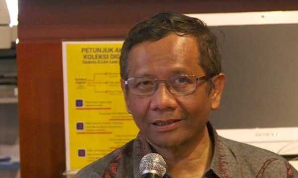 Mahfud MD Nilai Hak Angket terhadap KPK Tidak Tepat
