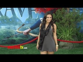 Francia Raisa at BRAVE Premiere ARRIVALS - Maximo TV Red Carpet Video