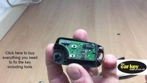 Vauxhall Opel Astra H Zafira B Corsa HOW TO safely open up a broken key case
