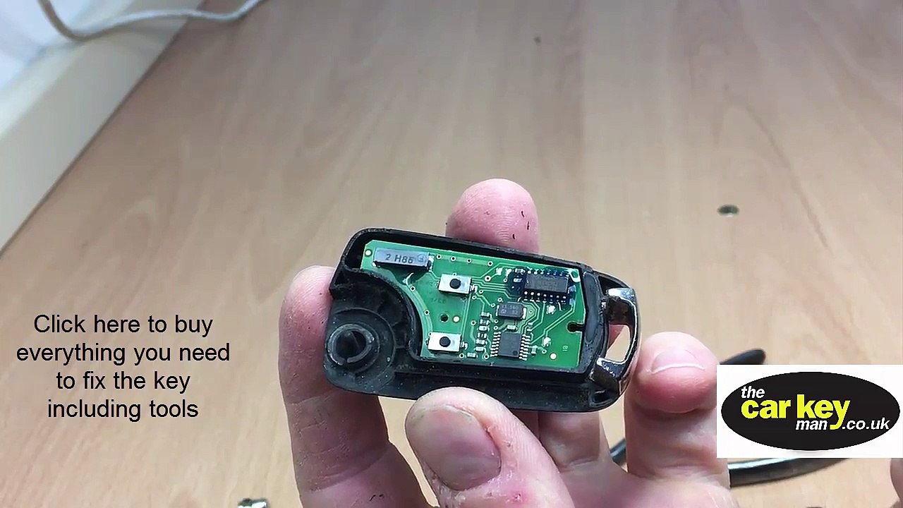 Vauxhall Opel Astra H Zafira B Corsa HOW TO safely open up a broken key