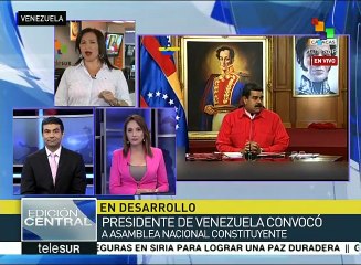 Maduro: Ha arrancado ya el proceso constituyente en Venezuela